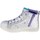 Sapatos Criança Botas baixas Skechers Shuffle Brights 20 Branco, Cinzento