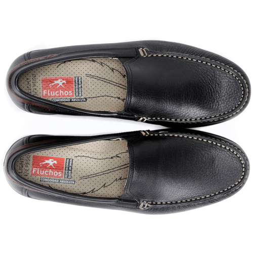Fluchos 8682 TORNADO ORION HOMEM MOCCASIN Preto