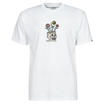 Teembroidered Homem T-Shirt mangas curtas Vans SPROUTING SS Branco