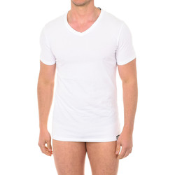 Textil Homem T-Shirt mangas curtas Diesel 00CG26-0QAZY-100 Branco