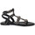 Sapatos Mulher Sandálias Mosaic 3010 VITELLO NERO Preto