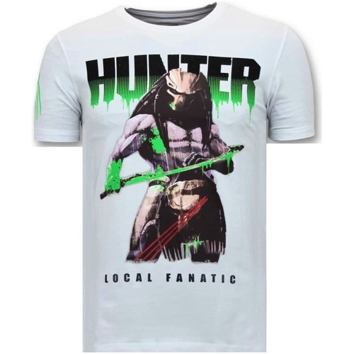 Textil Homem T-Shirt mangas curtas Local Fanatic 107916482 Branco