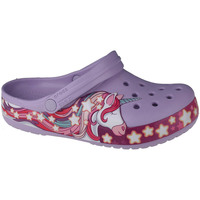 Sapatos Criança Tamancos Crocs Fun Lab Unicorn Band Clog Violet