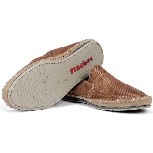Fluchos 8674 LUXE SURF BAHAMAS MOCCASIN MAN Castanho