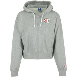 Textil Mulher Sweats Champion Hooded Full Zip Wn's Cinza
