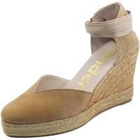 Sapatos Mulher Sandálias Wonders YHVE02 Ante V Bege