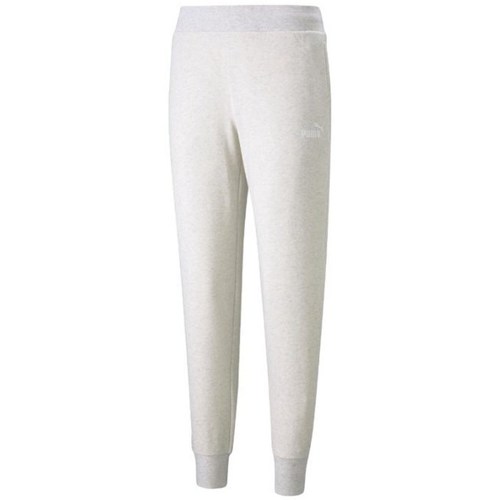 Textil Mulher Calças Puma Essential Logo Pants Branco