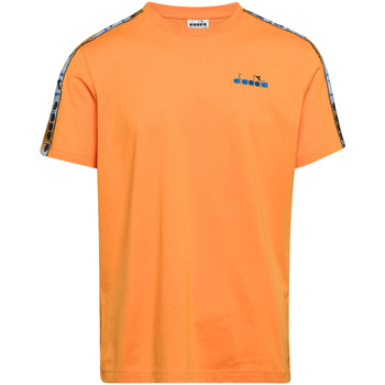 Textil Homem T-shirts e Pólos Diadora 502176085 Laranja