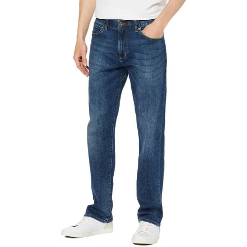 Textil Homem Calças Jeans Lee  Azul