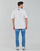 Textil Homem T-Shirt mangas curtas blackwhite adidas Performance CAMO PKT TEE Branco
