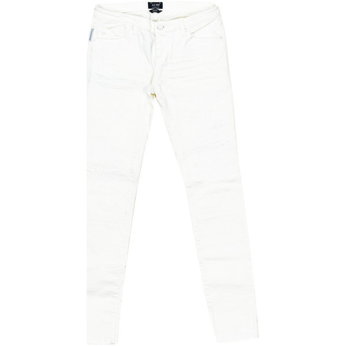 Textil Mulher Calças Emporio Armani C5J06-5X-10 Branco