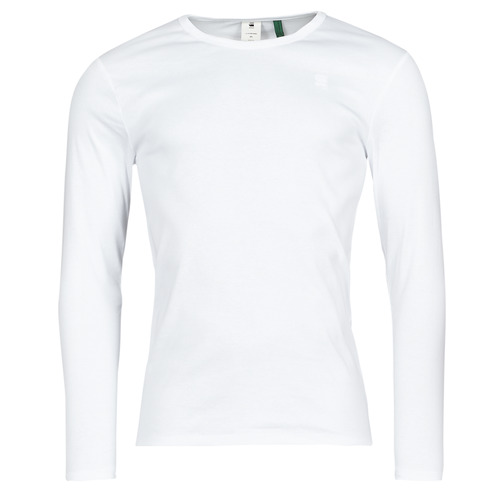 Textil Homem Zuiver katoenen T-shirt marine met Batman™-motief 2-7 jaar G-Star Raw BASE R T LS 1-PACK Branco