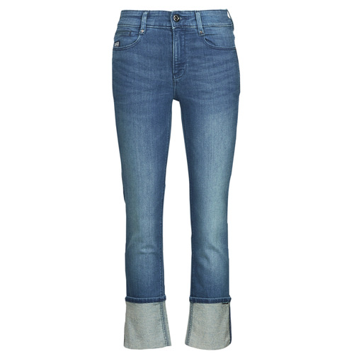 Textil Mulher Calças Jeans skinny-fit G-Star Raw NOXER STRAIGHT Azul