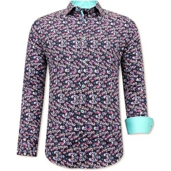 Textil Homem Camisas mangas comprida Tony Backer 120035420 Multicolor