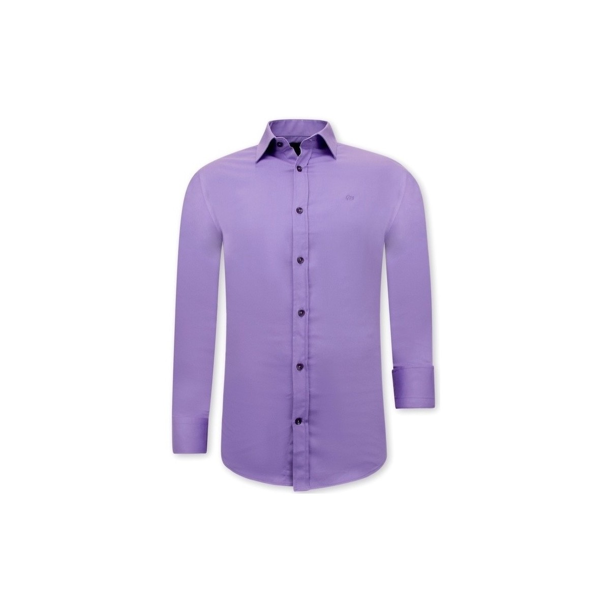 Textil Homem Camisas mangas comprida Tony Backer 119960806 Violeta