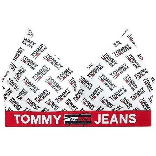 Textil Mulher Tops e soutiens de desporto Pantaloni Tommy Hilfiger  Branco