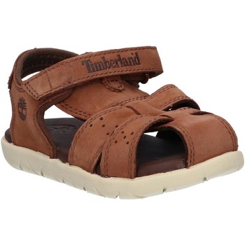 Sapatos Rapaz Sandálias Timberland Sandals A24G2 NUBBLE Marr?n