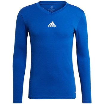 Textil Homem Mamalicious Weißes T-Shirt mit Schößchensaum adidas Originals Team Base Azul