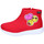 Sapatos Rapariga Botins Smiley BJ990 Vermelho