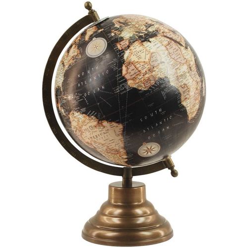 Casa Estatuetas Signes Grimalt Globe World 20 Cm Preto