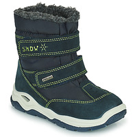 Sapatos Rapariga Botas de neve Lençol de cimampagnie POUDOU Azul / Verde