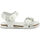 Sapatos Homem Sandálias Shone L6133-036 White/Silver Branco