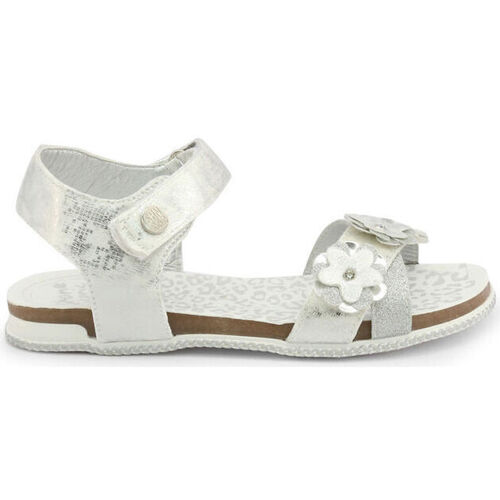 Sapatos Homem Sandálias Shone L6133-036 White/Silver Branco