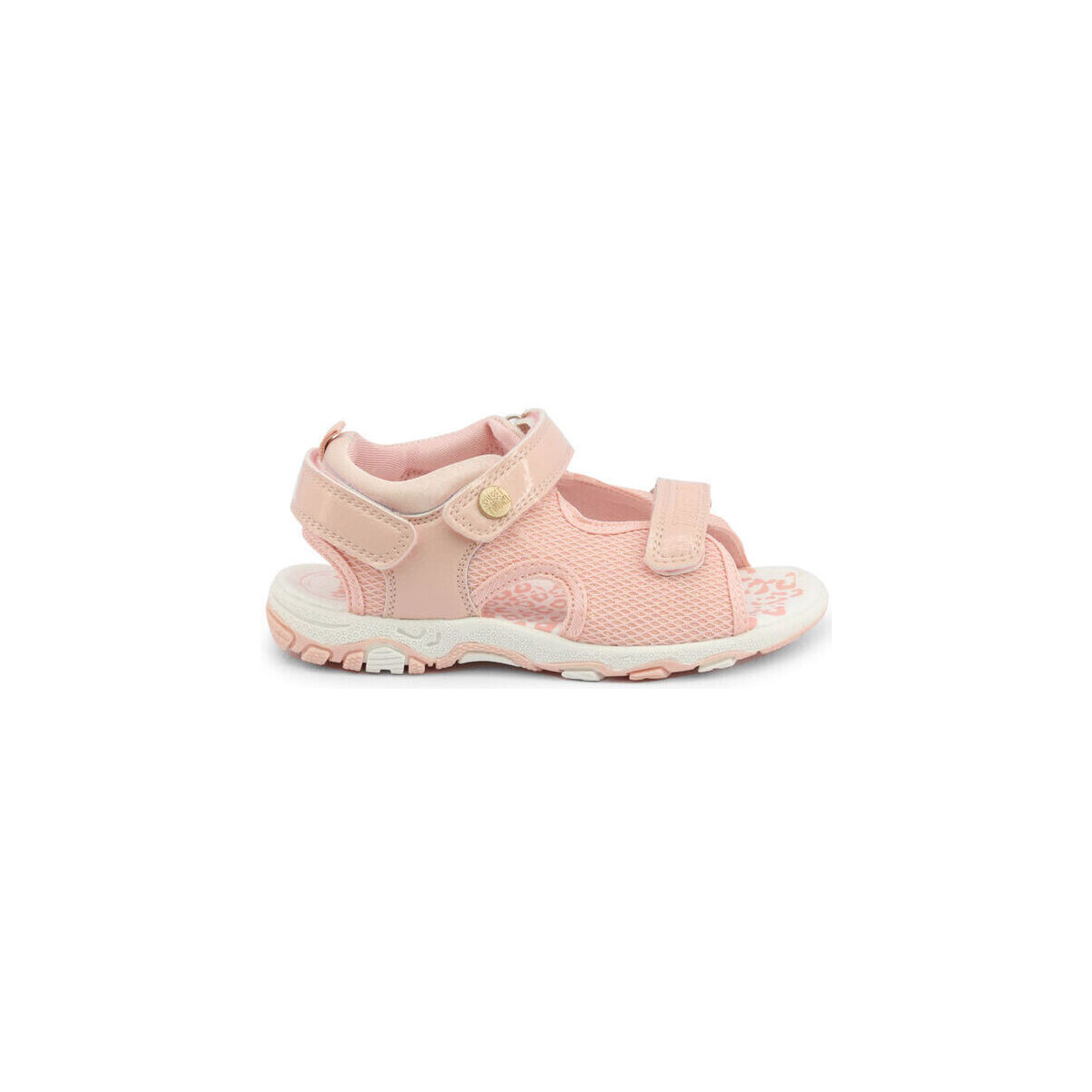 Sapatos Homem Sandálias Shone 1638-035 Light Pink Rosa