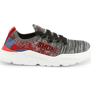 Sapatos Homem Sapatilhas Shone 155-001 Grey/Multi Cinza