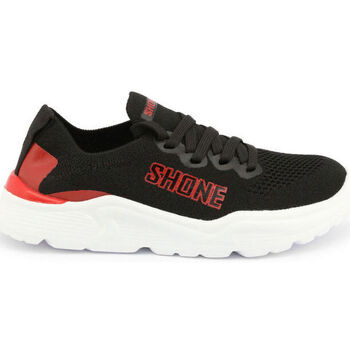 Sapatos Homem Sapatilhas Shone 155-001 Black Preto