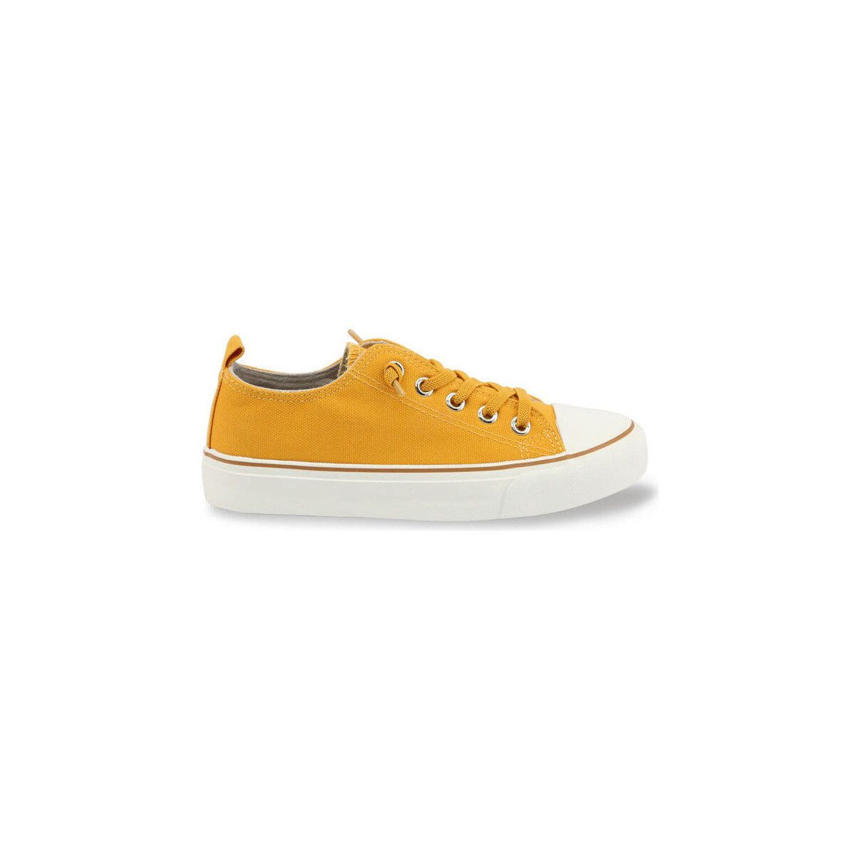 Sapatos Homem Sapatilhas Shone 292-003 Mustard Amarelo