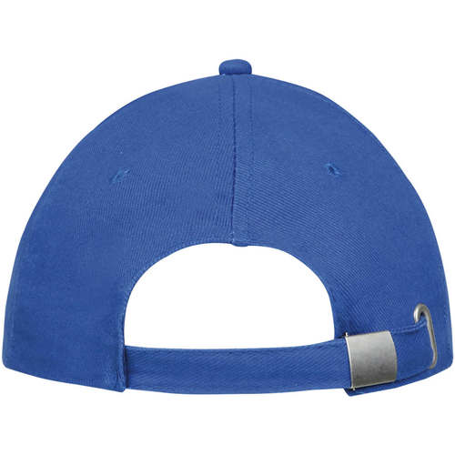 Sols BUFFALO Azul Royal Blanco-GORRA 6 PANELES DE ALGODÓN Multicolor
