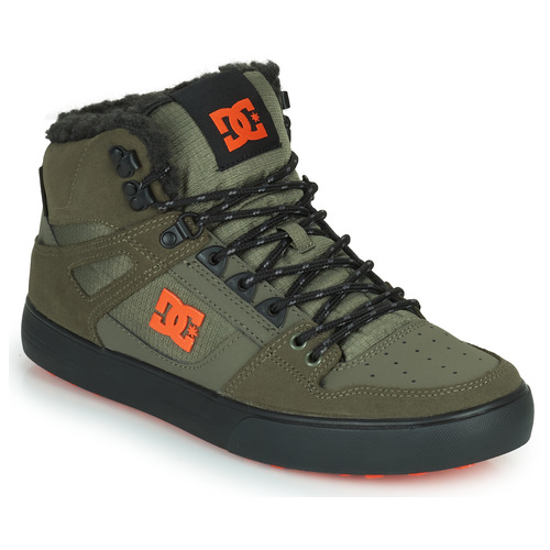 Sapatos Homem regularly spotted in the sneakers DC Shoes PURE HIGH-TOP WC WNT Cáqui / Preto