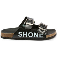 Sapatos Homem Chinelos Shone - 026798 Preto