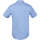 Textil Homem Camisas mangas comprida Sols BRISTOL FIT Azul Medio Azul