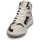 Sapatos Mulher Sapatilhas de cano-alto Bronx OLD COSMO Branco / Preto