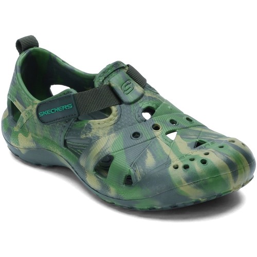 Sapatos Criança Botas Skechers 400063N/CAMO Verde