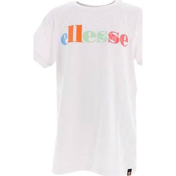 Textil Criança T-Shirt mangas curtas Ellesse 167637 Branco