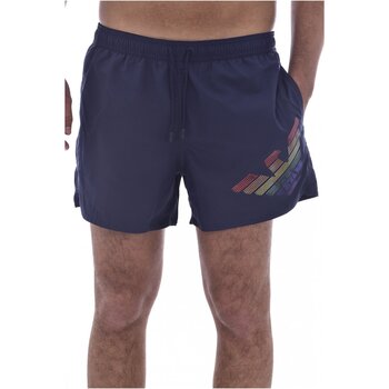 Textil Homem Fatos e Crew shorts de banho Emporio Armani 211733 1P423 Azul