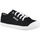 Sapatos Homem Sapatilhas Kawasaki Tennis Canvas Shoe leather K202403 1001 Black Preto