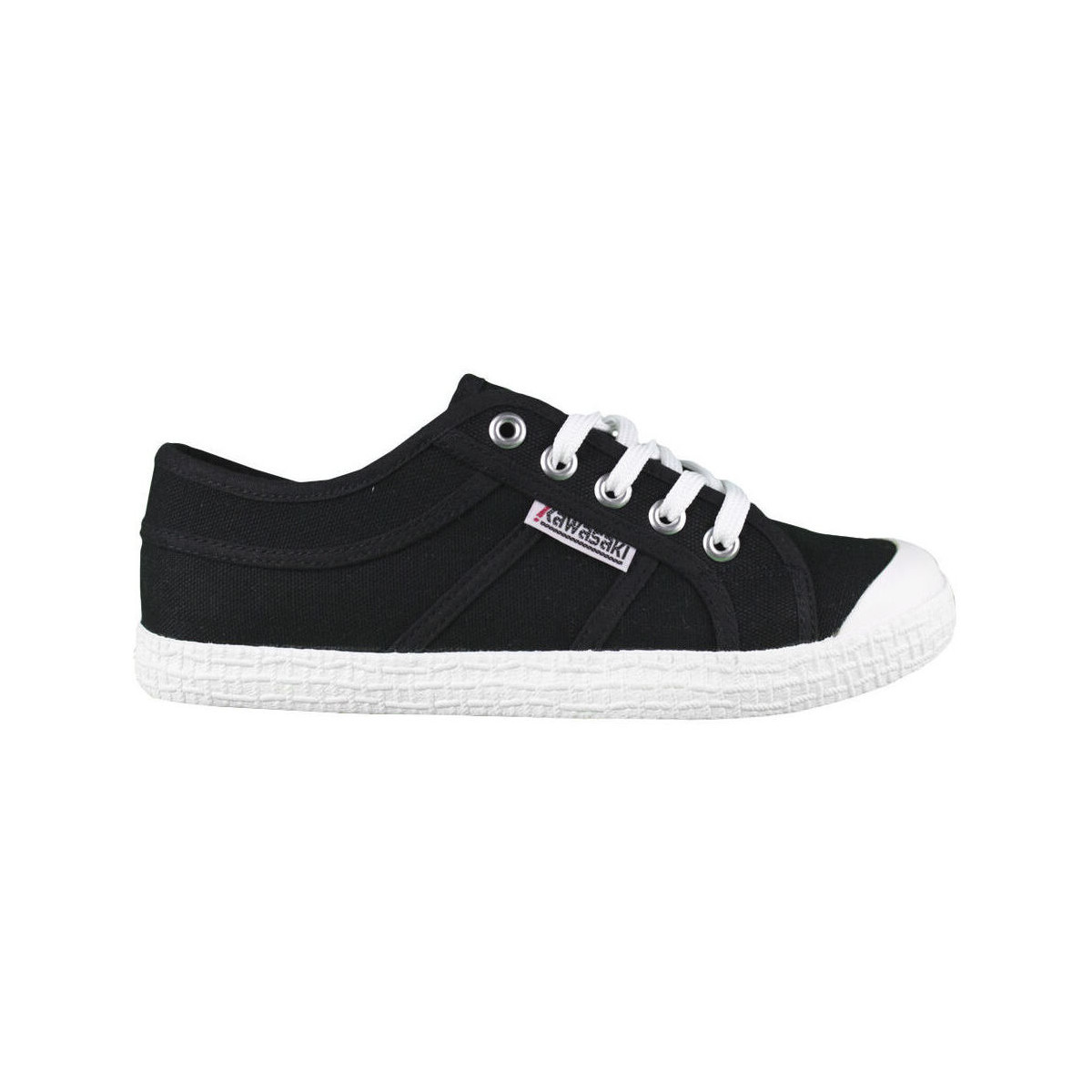 Sapatos Homem Sapatilhas Kawasaki Tennis Canvas Frankie Shoe K202403 1001 Black Preto
