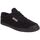 Sapatos Homem Sapatilhas Kawasaki Original Teddy Canvas Shoe K204501 1001S Black Solid Preto