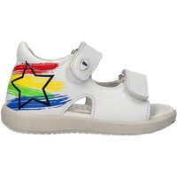 Sapatos Criança Sapatos aquáticos Falcotto - Sandalo bianco BARRAL-0N01 Branco