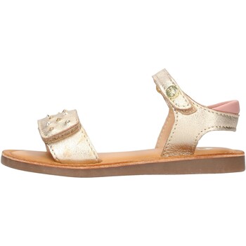Sapatos Rapariga Sandálias Gioseppo - Sandalo oro VACHETTE Ouro