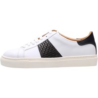 Sapatos Homem Sapatilhas Soldini - Sneaker bianco/blu 22309-3-VF2 Branco