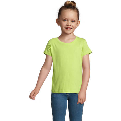 Textil Criança T-shirts e Pólos Sols CHERRY Verde Manzana Verde