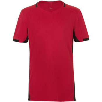 Textil Criança T-Shirt mangas curtas Sols CLASSICO KIDS Rojo Negro Vermelho