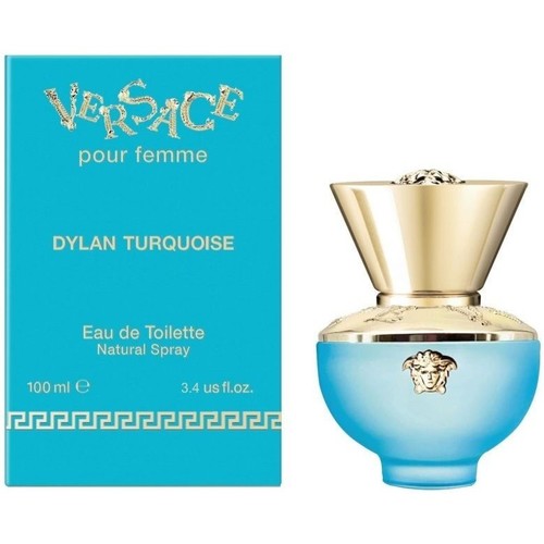 beleza Mulher Colónia Versace Dylan Turquoise - colônia - 100ml - vaporizador Dylan Turquoise - cologne - 100ml - spray