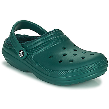 Sapatos Tamancos Crocs CLASSIC LINED CLOG Verde