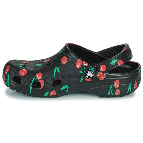 Crocs CLASSIC VACAY VIBES CLOG Preto / Cereja